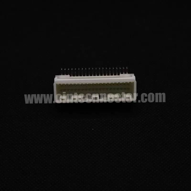 40 pin male PCB header connector TE AMP 1318384-2 wire to board plug housing