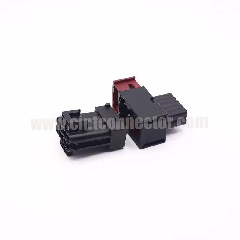 10 pins TE connectivity male plug black panel mount Timer Connector System TE AMP 1-962352-1 4114062 1-965423-1