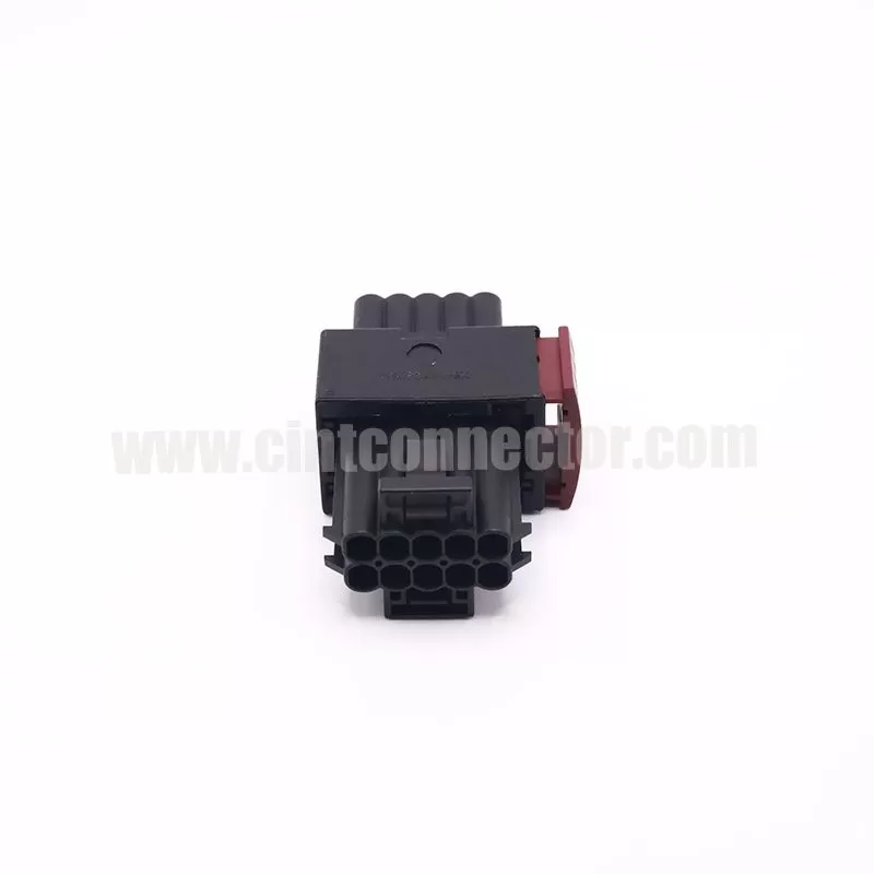 10 pins TE connectivity male plug black panel mount Timer Connector System TE AMP 1-962352-1 4114062 1-965423-1