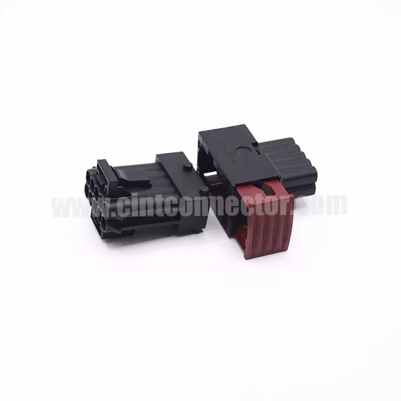 10 pin female TE Connectivity AMP Timer connector housing 1-963214-1