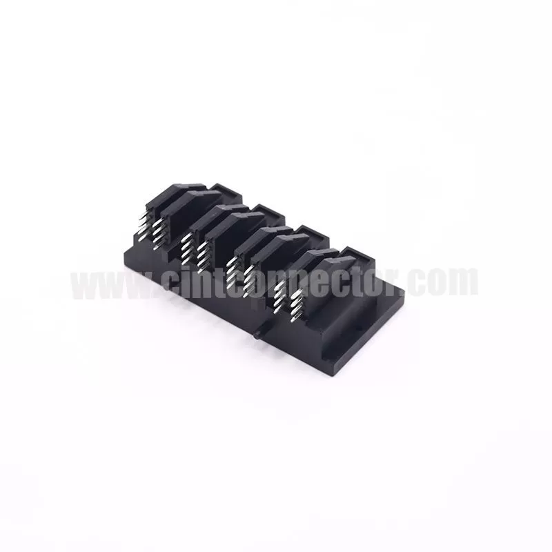 32 pin male PCB header connector mate to TE AMP housing 927365-1　927366-1　927367-1 927368-1