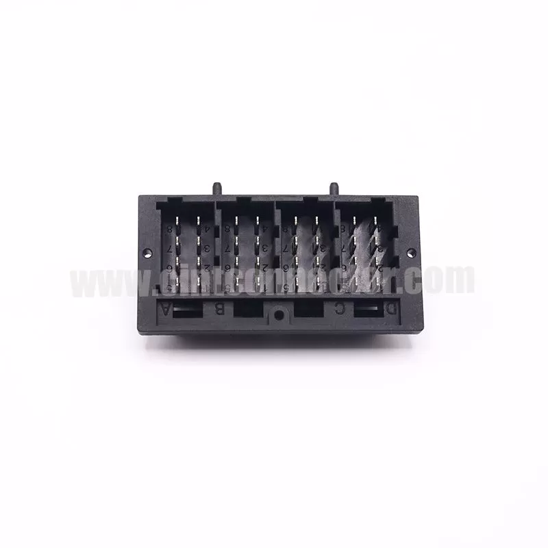 32 pin male PCB header connector mate to TE AMP housing 927365-1　927366-1　927367-1 927368-1