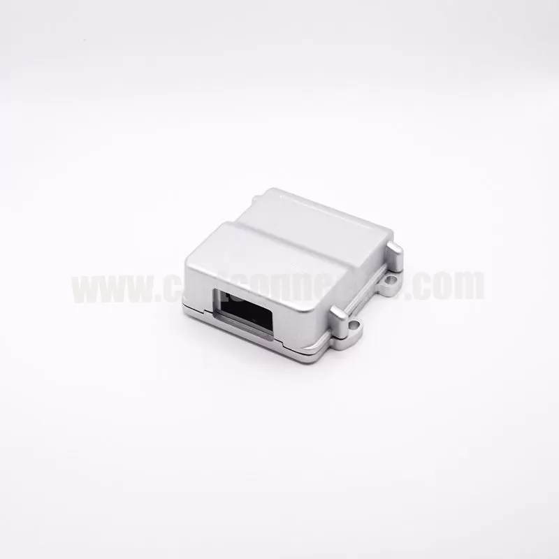 24 pin auto ECU PCM Aluminum enclosure suits for FCI PCB connector, used for AUDI A6 automotive Engine Control Unit 211PC249S0033 HCCPHPE24BKA90F