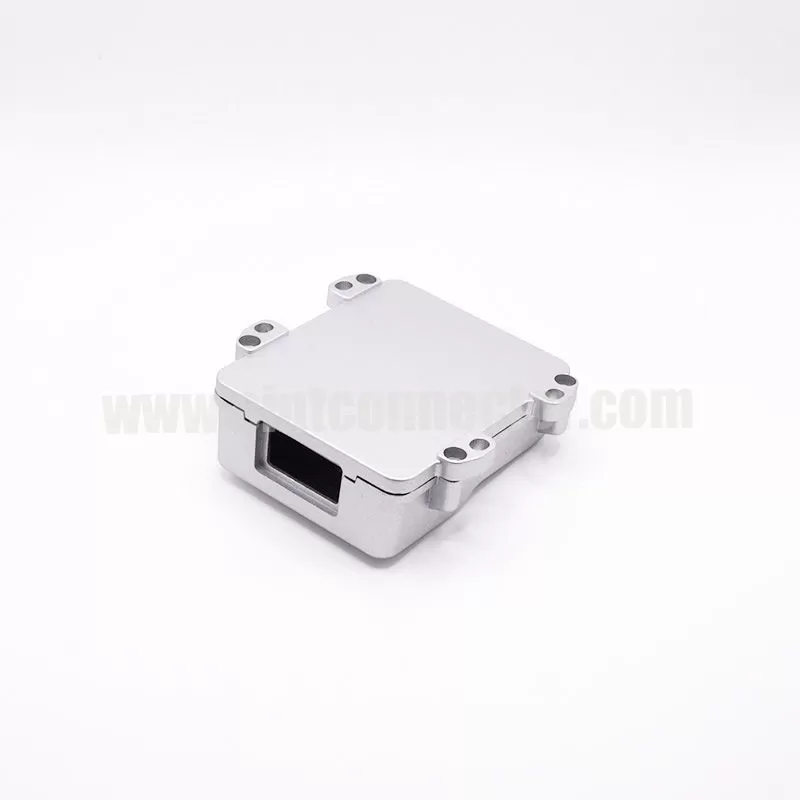 24 pin auto ECU PCM Aluminum enclosure suits for FCI PCB connector, used for AUDI A6 automotive Engine Control Unit 211PC249S0033 HCCPHPE24BKA90F