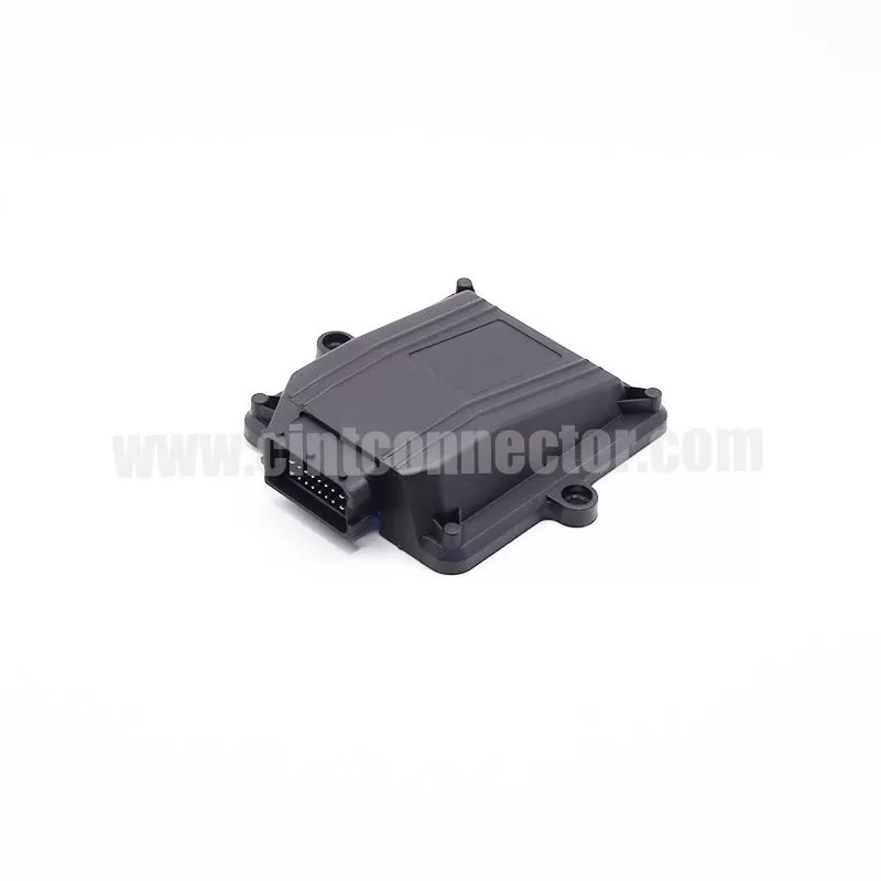 24 pin auto ECU VCU Aluminum enclosure suits for FCI PCB connector automotive Engine Control Unit 211PC249S0033 HCCPHPE24BKA90F