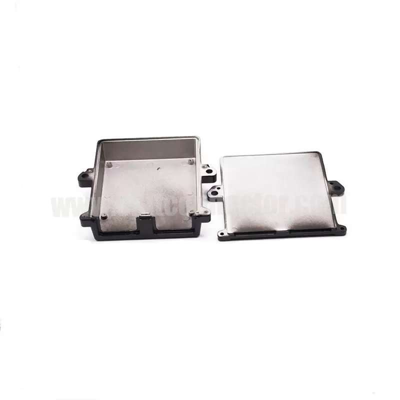 2 Holes 24 pin auto ECU VCU Aluminum enclosure for FCI PCB connector 211PC249S0005 automotive Engine Control Unit 211PC249S0033 HCCPHPE24BKA90F