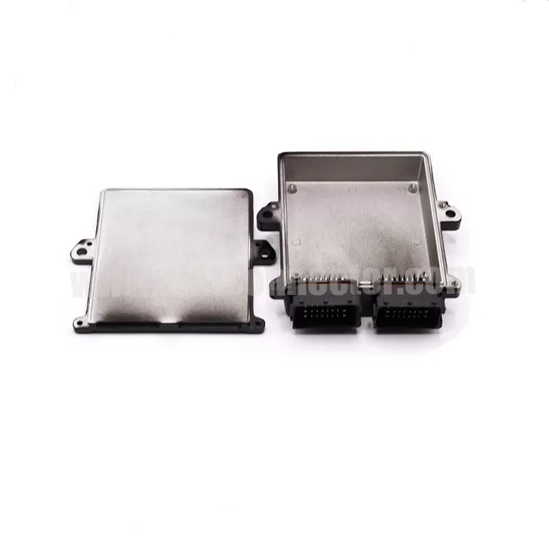 2 Holes 24 pin auto ECU VCU Aluminum enclosure for FCI PCB connector 211PC249S0005 automotive Engine Control Unit 211PC249S0033 HCCPHPE24BKA90F