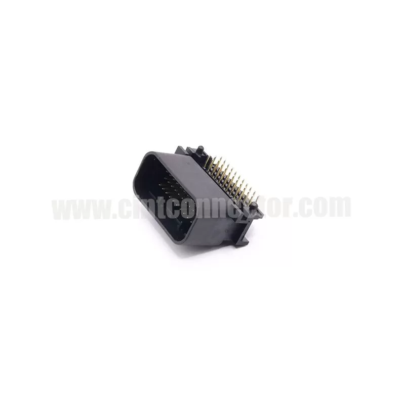 33 pin female Yamaha motorcycle ECU PCB header connector housing TE Tyco 1554458-2