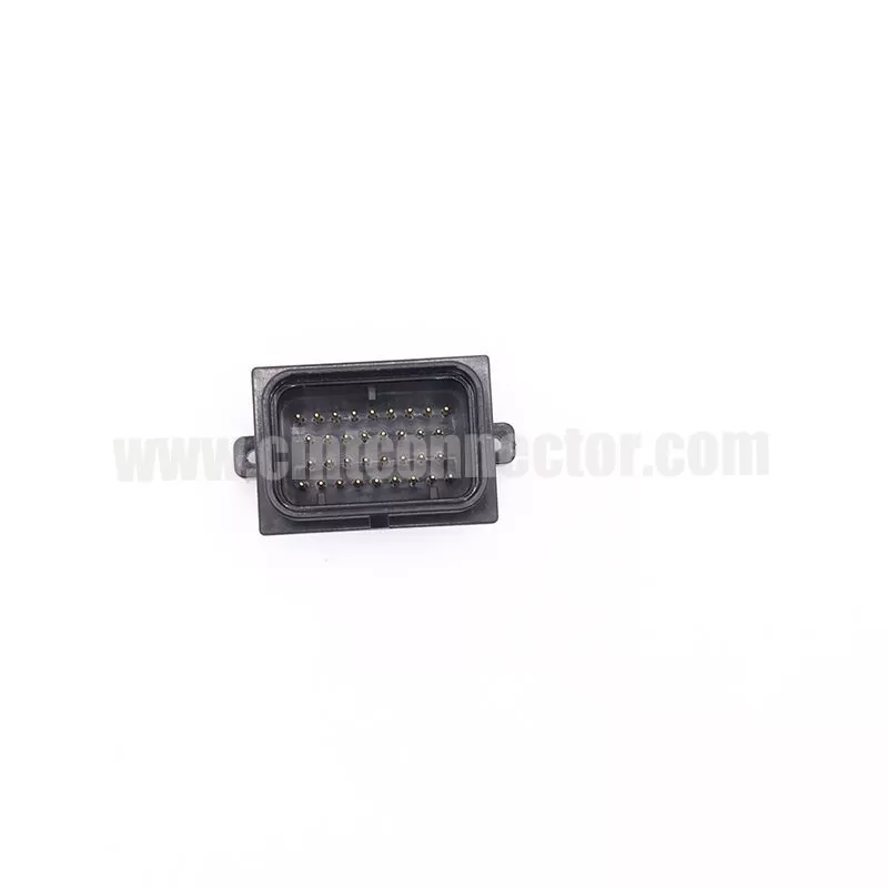 34 pin PCB mount header, vertical gold plating pin, Superseal 1.0mm Series automobile connectors 2-6447232-3 2-1447232-3