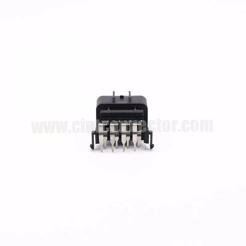 8 way auto right angle header electrical PCB wire connector