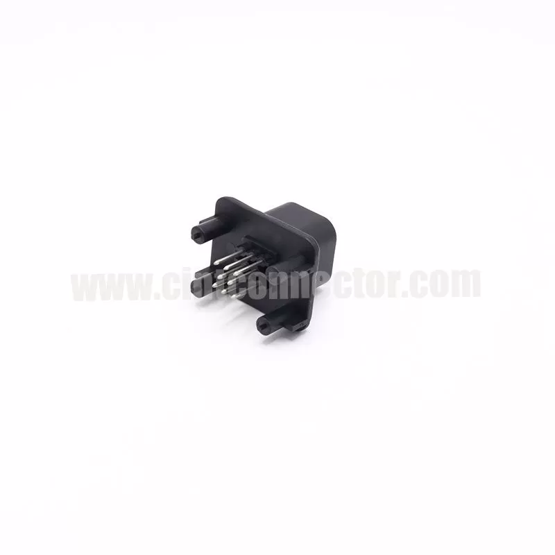 8 pin PCB mount header sealable AMPSEAL male automotive connector 776276-1 tyco replacement plug
