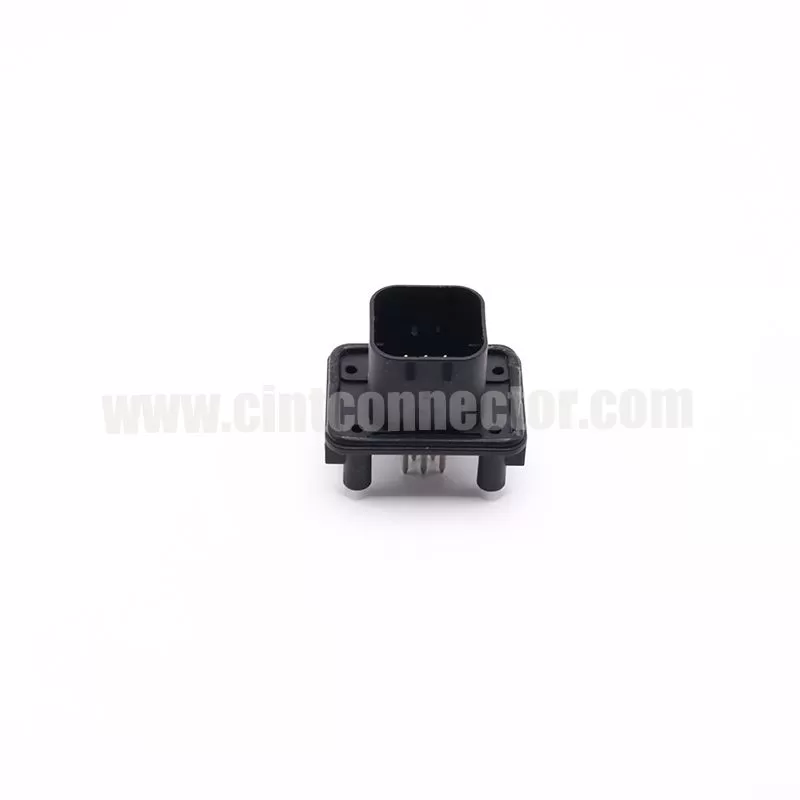 8 pin PCB mount header sealable AMPSEAL male automotive connector 776276-1 tyco replacement plug