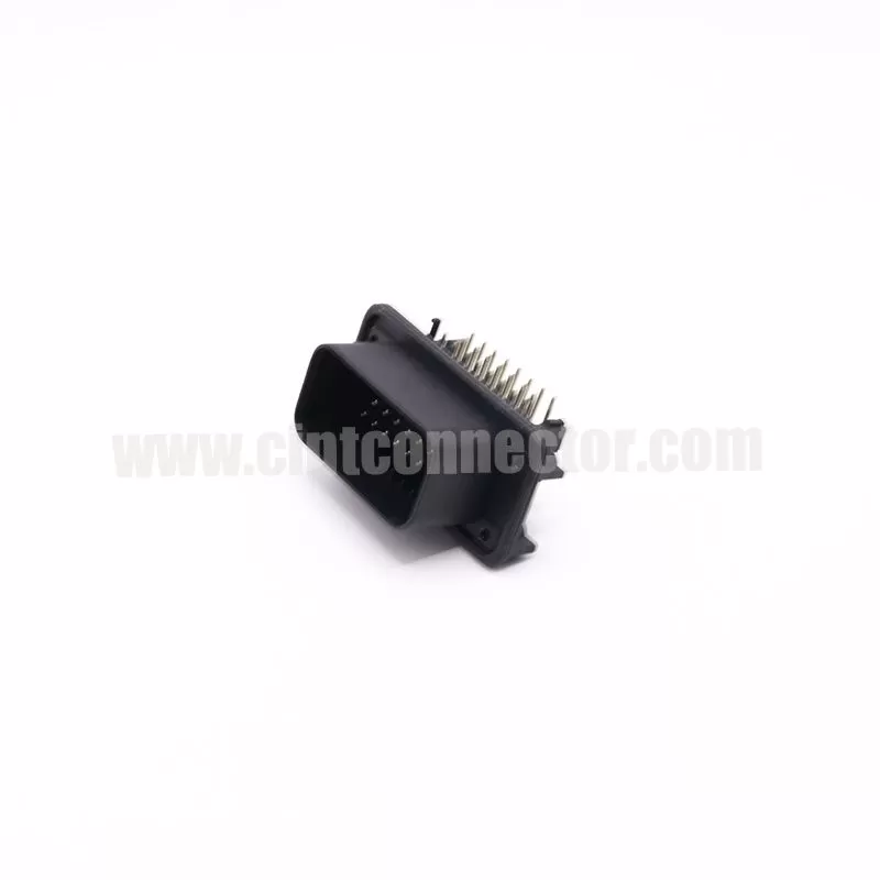 23 pin 776087-1 AMPSEAL TE male automotive headers right angle connector plug