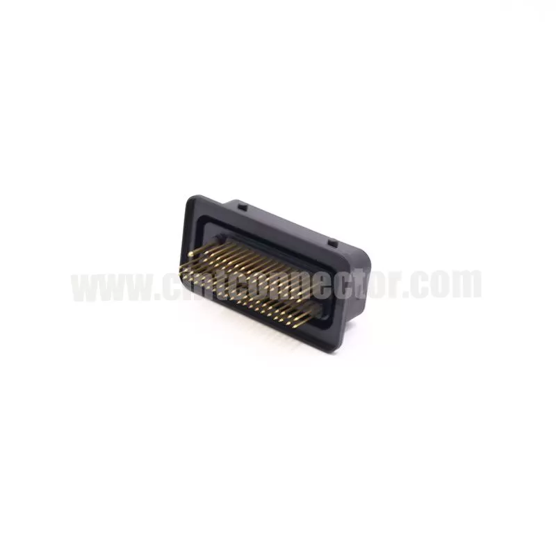 73 pin TE 15392719 automotive ECU male PCB headers connector plug