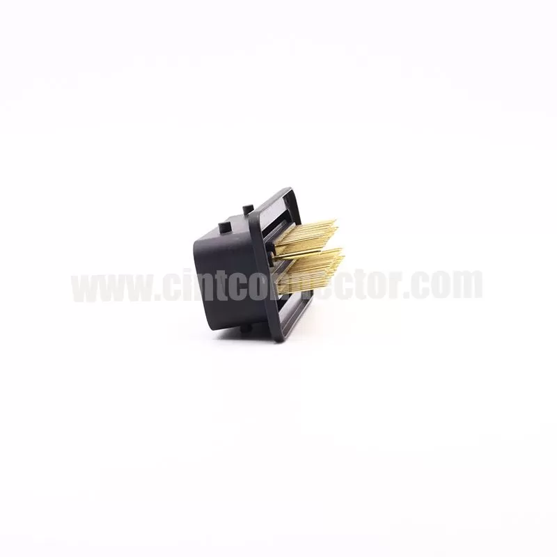 73 pin TE 15392719 automotive ECU male PCB headers connector plug