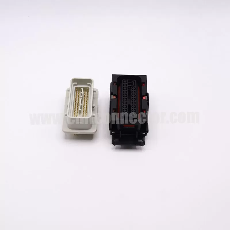 73 pin TE 13535910 automotive ECU male PCB headers connector plug