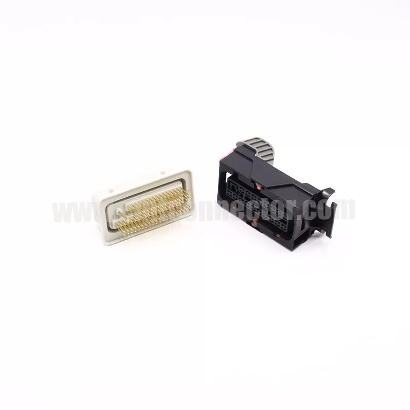 73 pin TE 13535910 automotive ECU male PCB headers connector plug