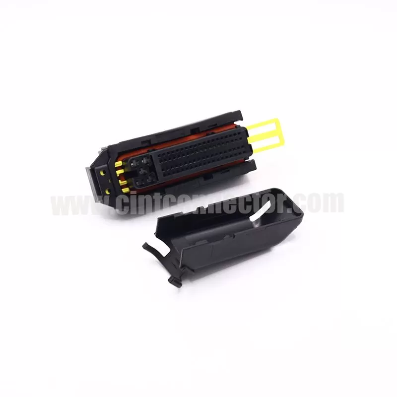 81 pin TE 13761282 1813712-6 auto female electrical ECU connector housing