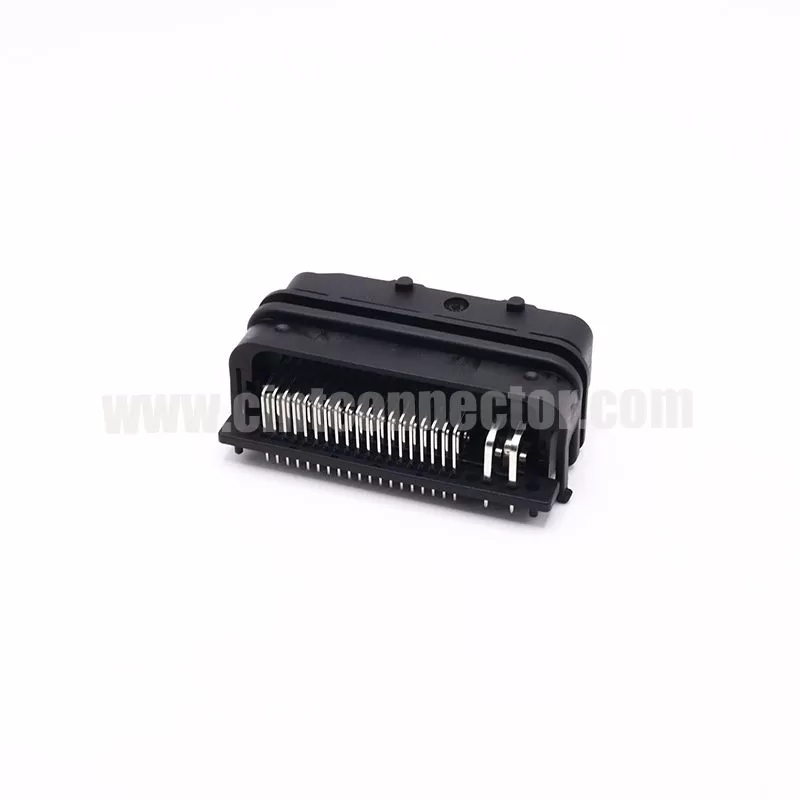 81 pin TE AMP Connectivity 1-368255-2 automotive ECU male PCB headers connector plug