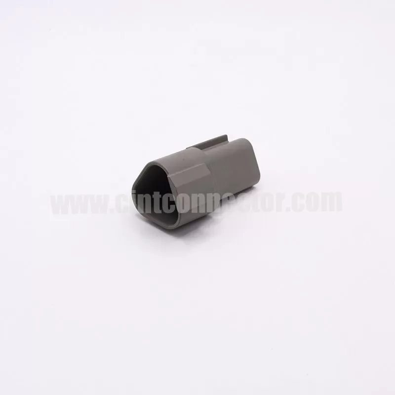 DT04-3P 3 pin male gray housing plug Deutsch Connectors