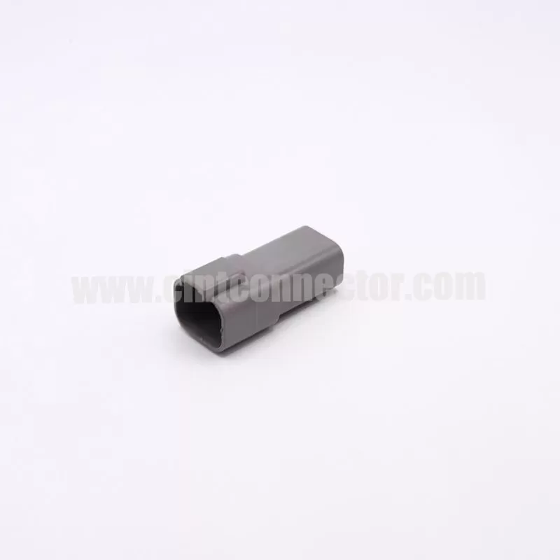 DT04-4P 4 pin male rectangular gray housing plug Deutsch Connectors