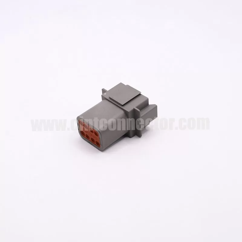 DT04-08PA DT04-8P 8 pin male rectangular gray housing plug Deutsch Connectors