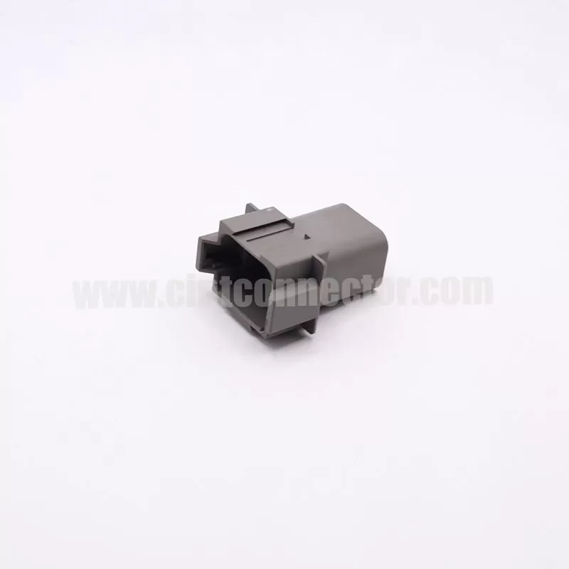 DT04-08PA DT04-8P 8 pin male rectangular gray housing plug Deutsch Connectors