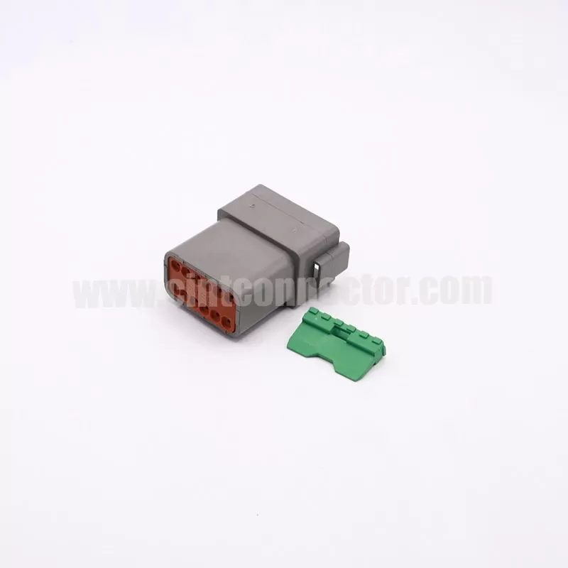 DT04-12PA 12 pin male rectangular gray housing plug Deutsch Connectors
