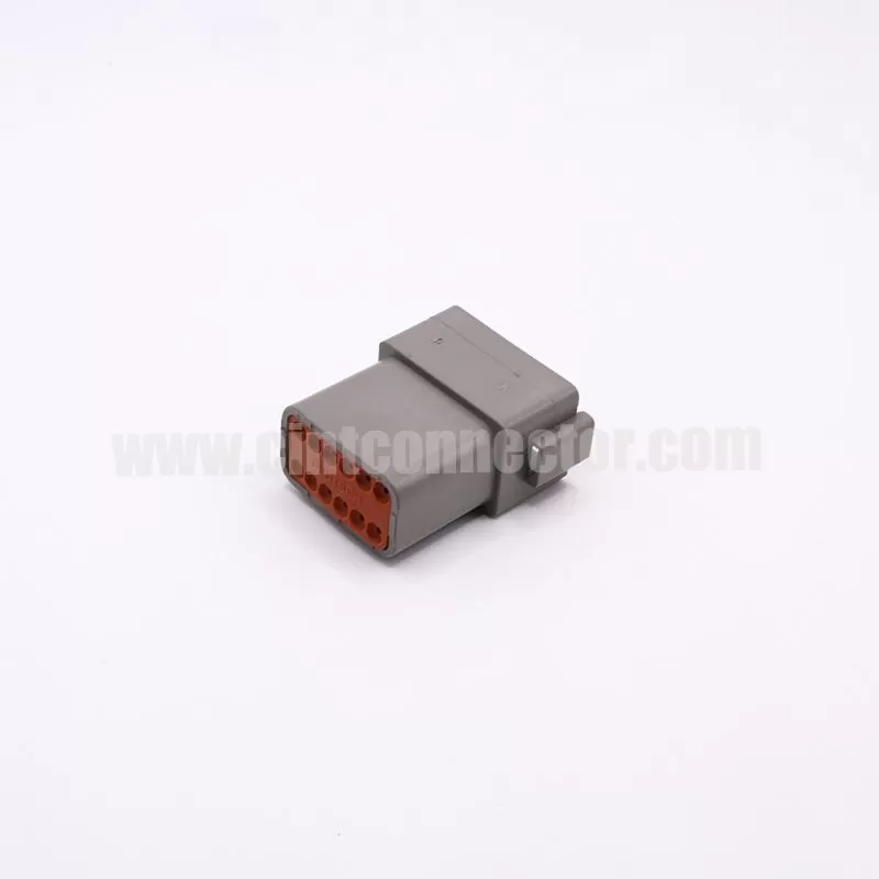 DT04-12PA 12 pin male rectangular gray housing plug Deutsch Connectors