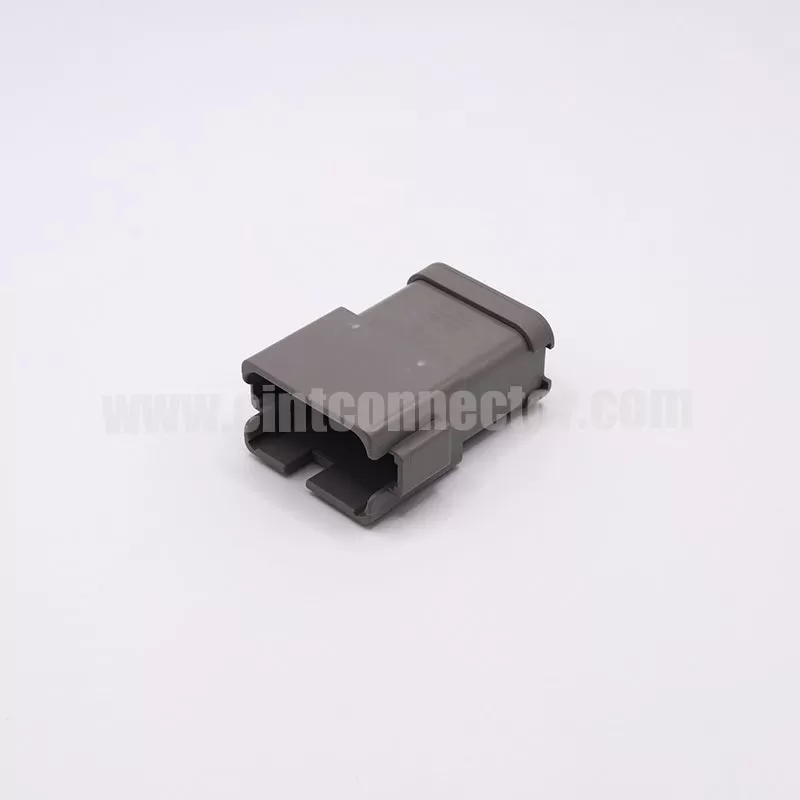 DT04-12PA-CE07 12 pin male rectangular gray housing plug Deutsch Connectors