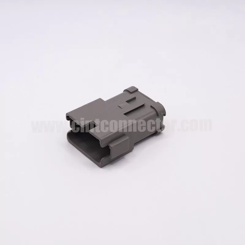 DT04-12PA-CE07 12 pin male rectangular gray housing plug Deutsch Connectors