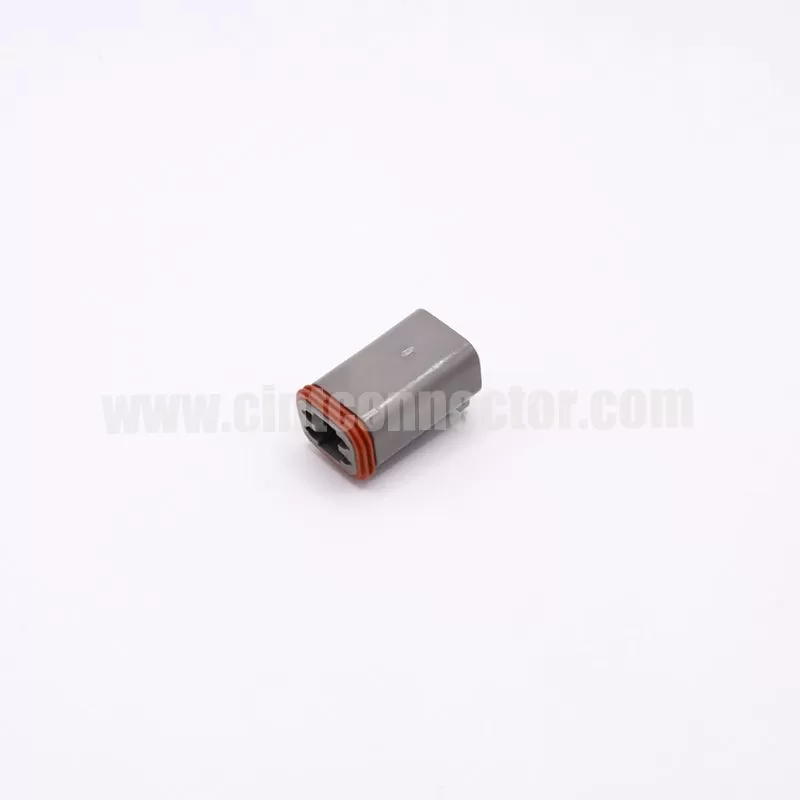 DT06-4S 4 pin female automotive rectangular gray housing plug Deutsch Connectors