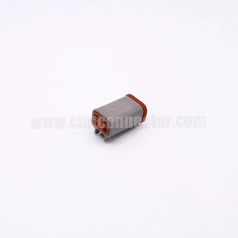 DT06-4S 4 pin female automotive rectangular gray housing plug Deutsch Connectors