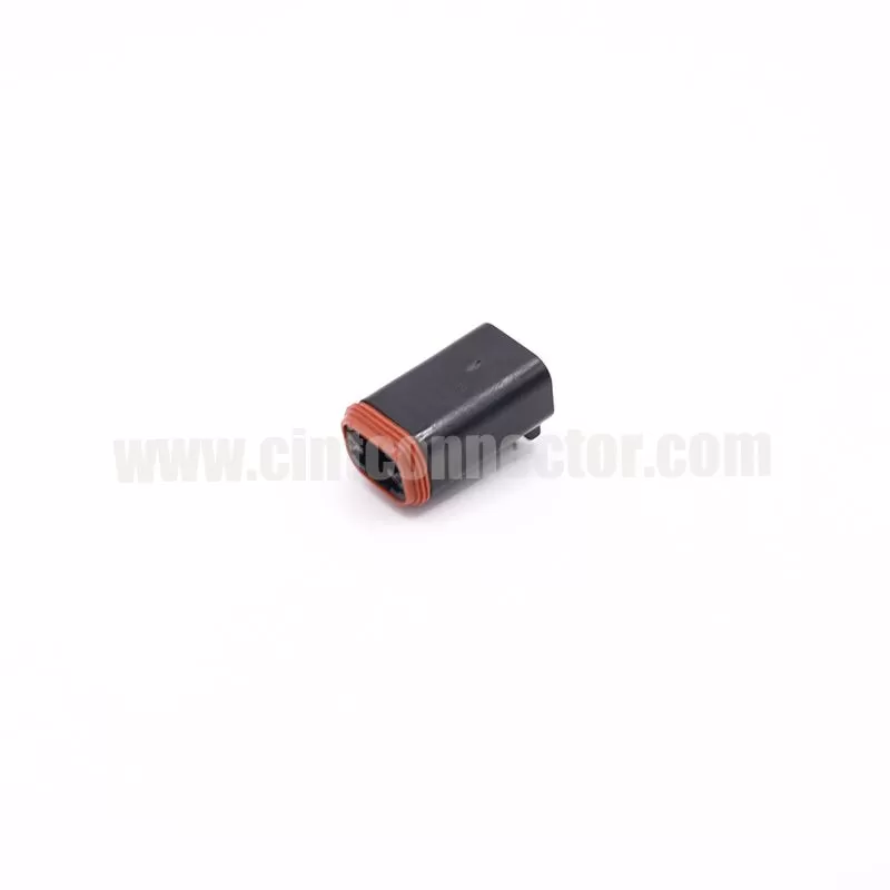 DT06-4S-CE06 4 pin female automotive rectangular black housing plug Deutsch Connectors