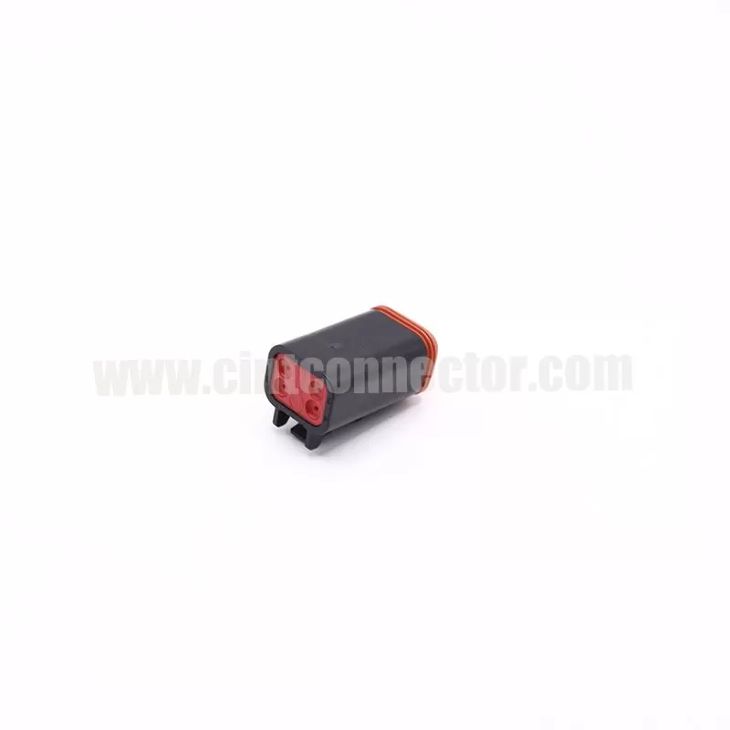 DT06-4S-CE06 4 pin female automotive rectangular black housing plug Deutsch Connectors