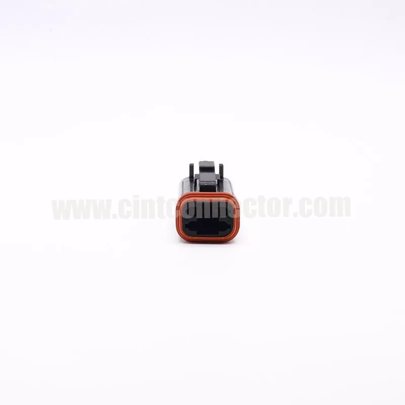DT06-4S-CE06 4 pin female automotive rectangular black housing plug Deutsch Connectors