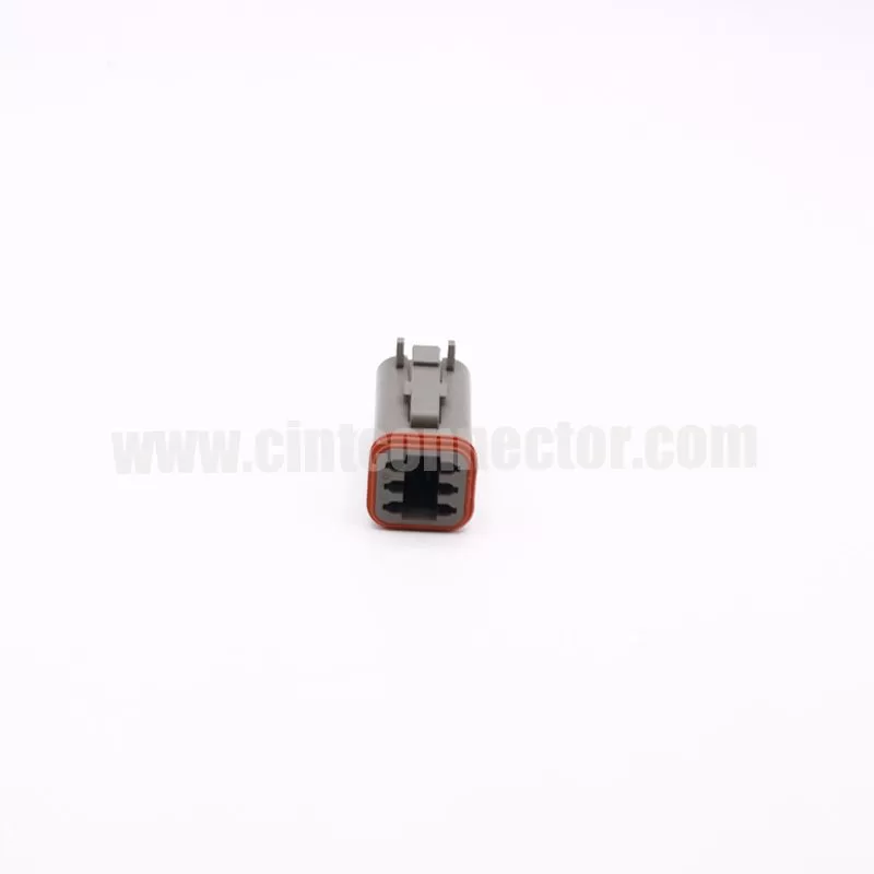 DT06-6S 6 pin female automotive rectangular gray housing plug Deutsch Connectors