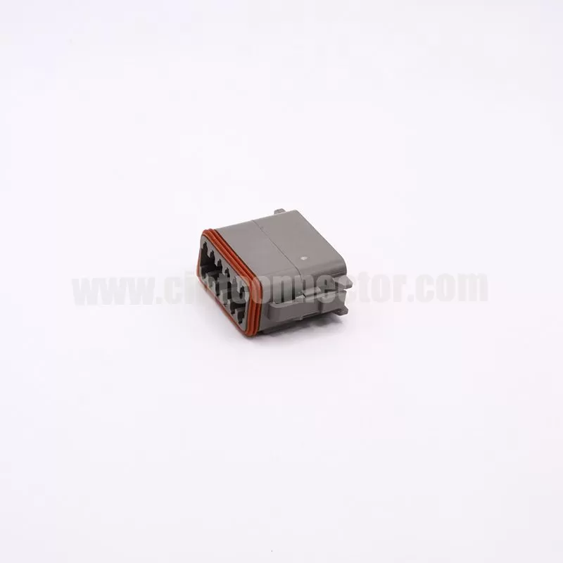DT06-12SA 12 pin female automotive rectangular gray housing plug Deutsch Connectors