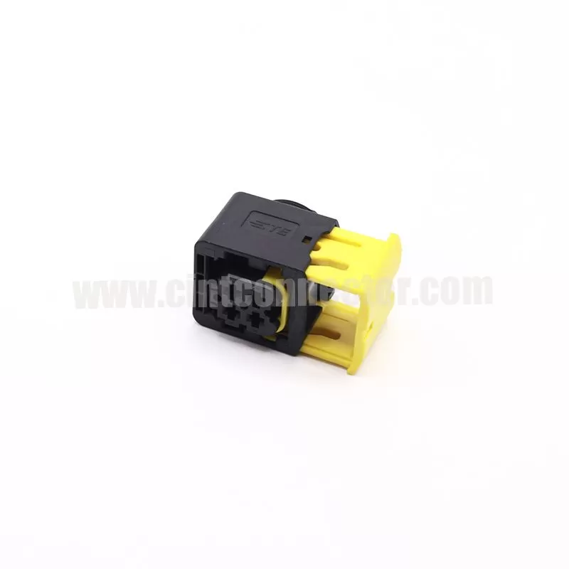 4 pin TE AMP female heavy duty sealed automotive housing wire to wire connector Tyco 1-1418390-1