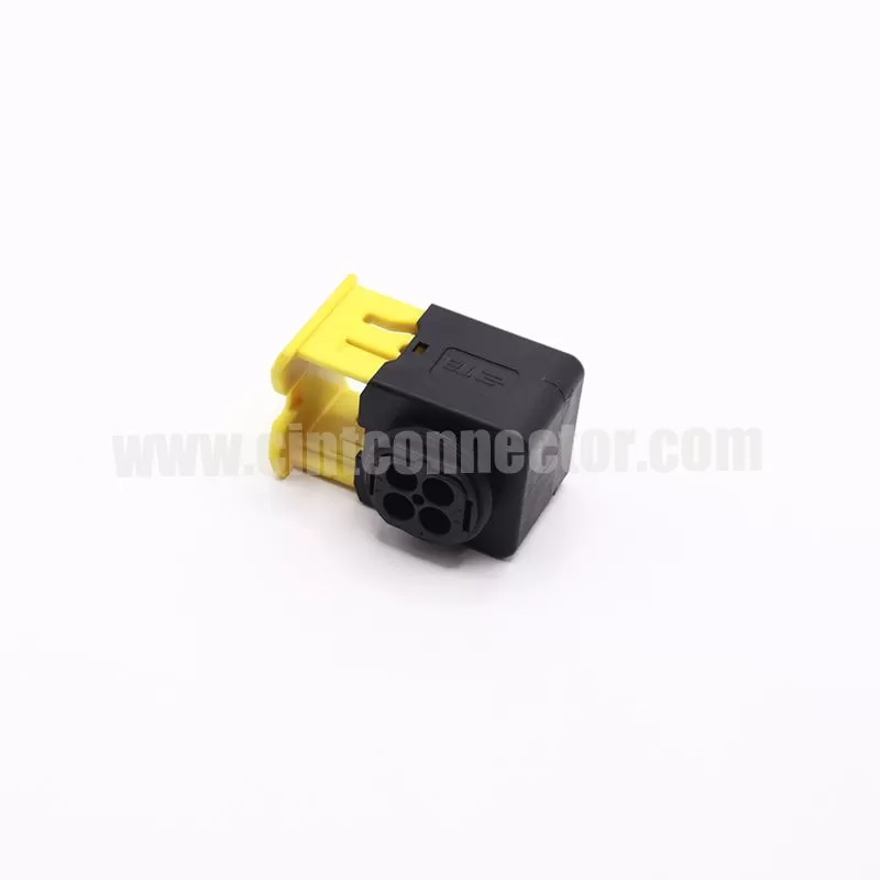 4 pin TE AMP female heavy duty sealed automotive housing wire to wire connector Tyco 1-1418390-1