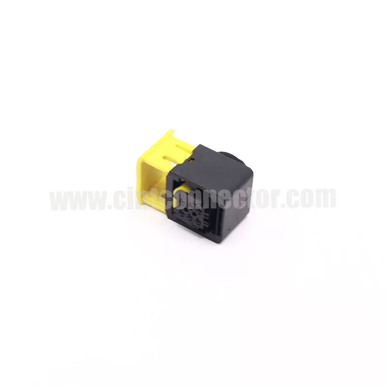 6 pin TE AMP female heavy duty sealed automotive housing for commercial vehicle industry and off-road application connector Tyco 1-1418469-1