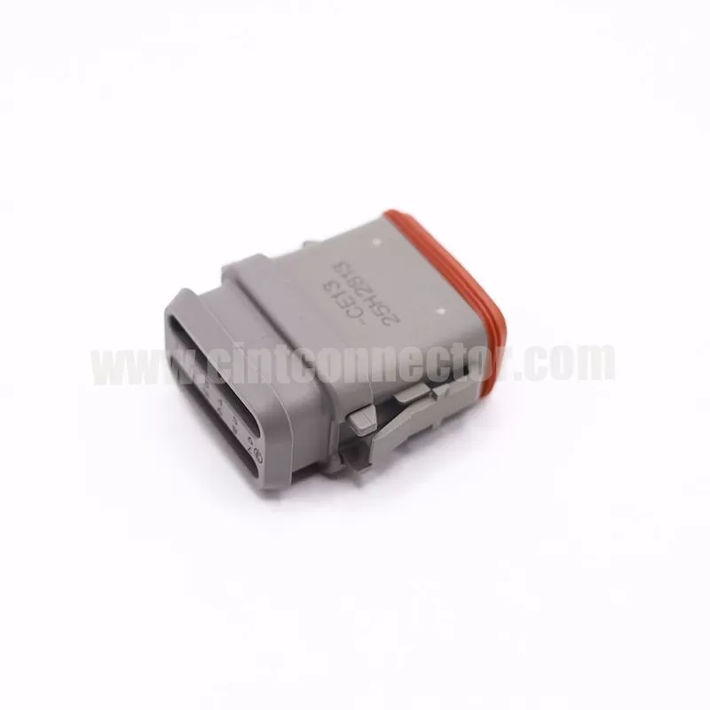 DT06-12SA-CE13 12 way TE female automotive rectangular gray housing plug Deutsch Connectors