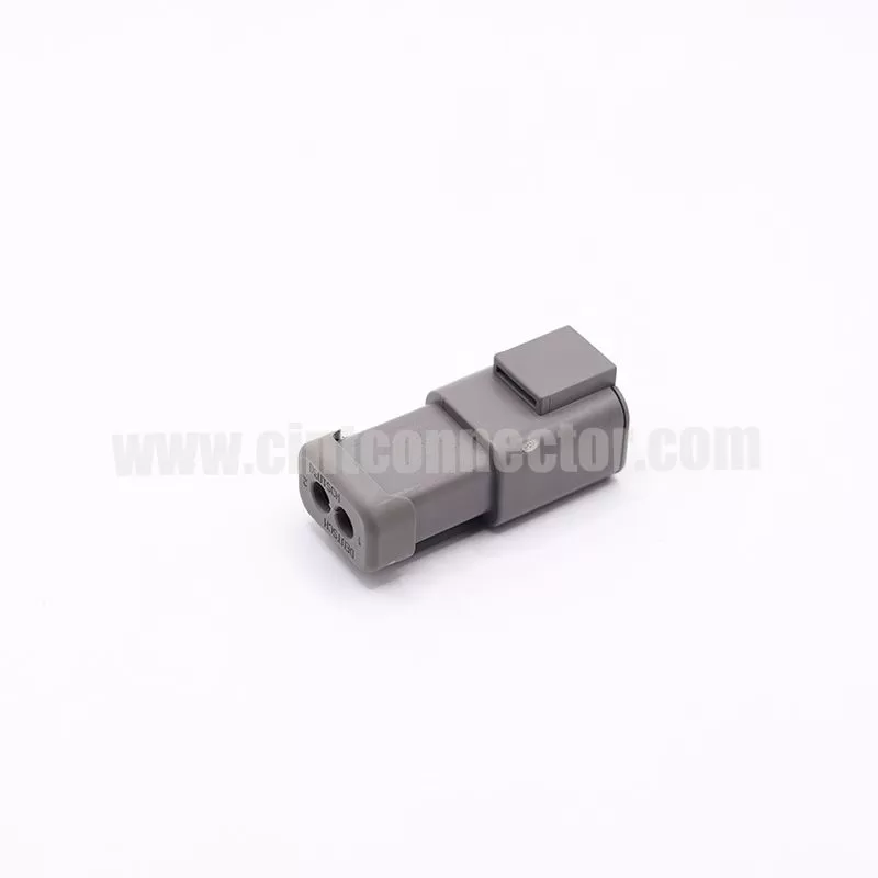 DTM04-2P-E003 2 pin DEUTSCH DTM series receptacle end cap automotive male gray housing plug Connectors