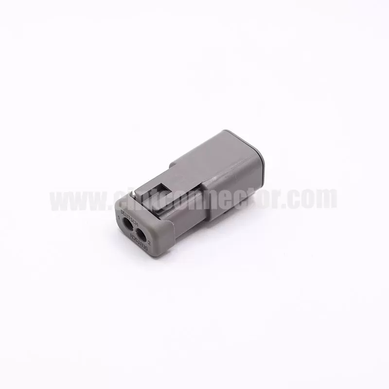 DTM04-2P-E003 2 pin DEUTSCH DTM series receptacle end cap automotive male gray housing plug Connectors