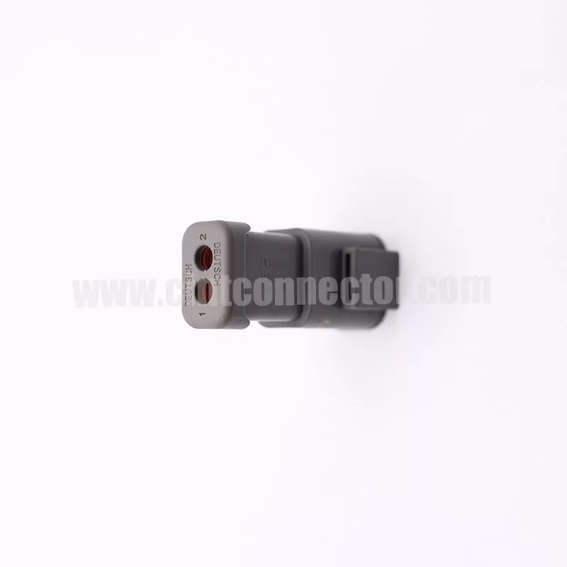 DTM04-2P-E003 2 pin DEUTSCH DTM series receptacle end cap automotive male gray housing plug Connectors