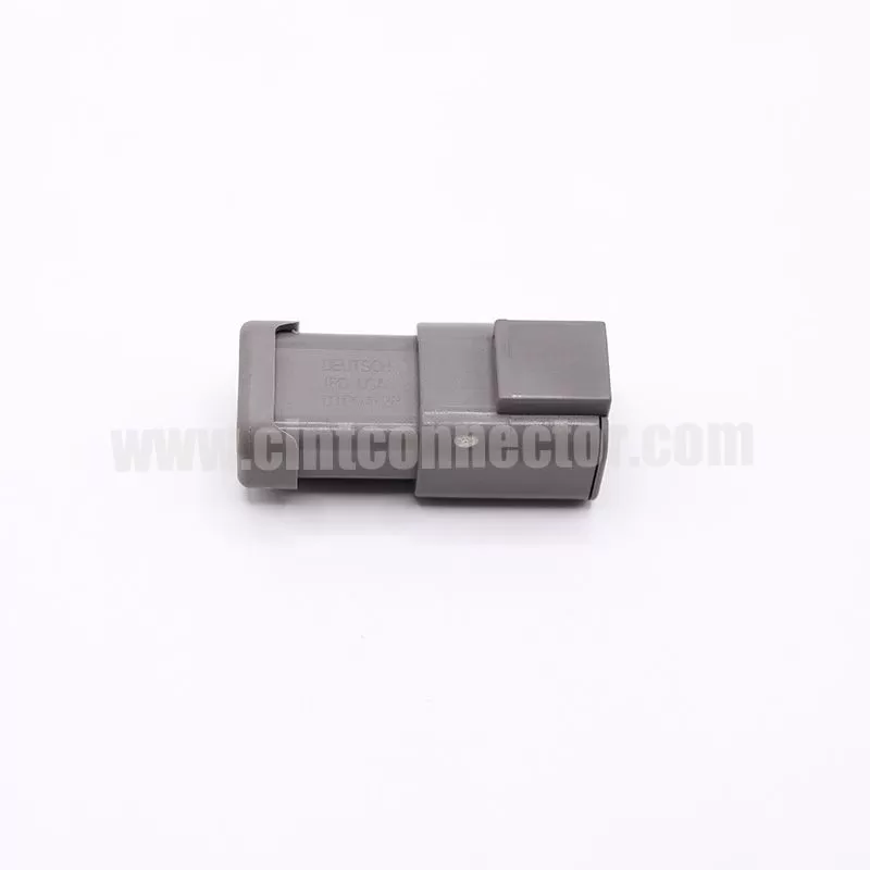 DTM04-2P-E003 2 pin DEUTSCH DTM series receptacle end cap automotive male gray housing plug Connectors