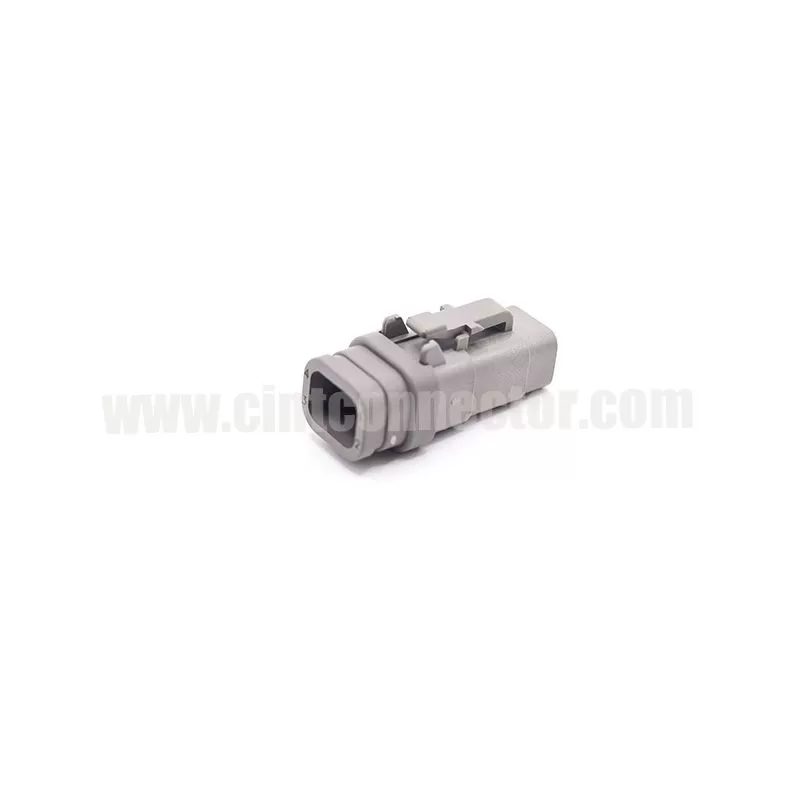 DTM06-4S-E007 4 way DEUTSCH DTM series automotive female rectangular gray housing plug Connectors
