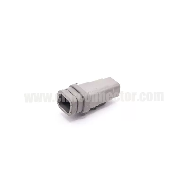 DTM06-4S-E007 4 way DEUTSCH DTM series automotive female rectangular gray housing plug Connectors