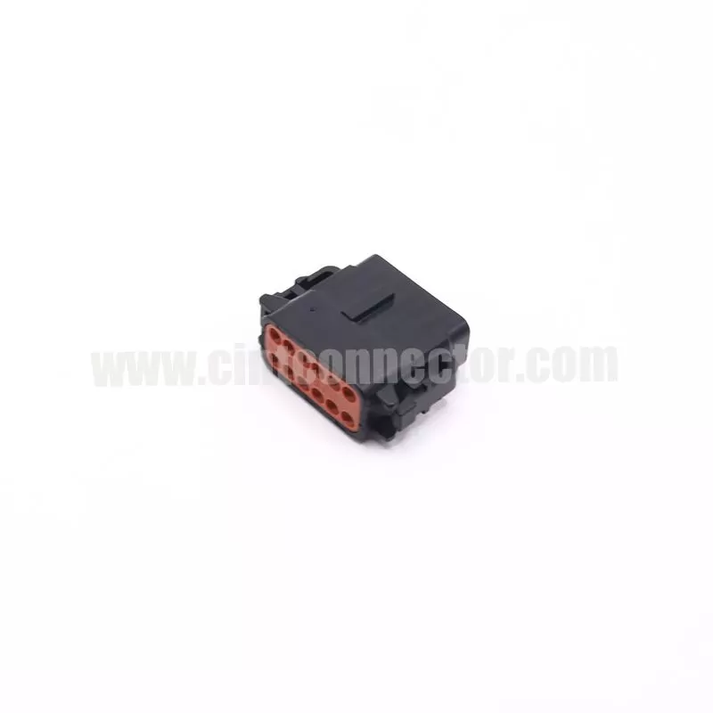 DTM06-12SB 12 pin DEUTSCH DTM series receptacle end cap automotive female black housing plug Connectors