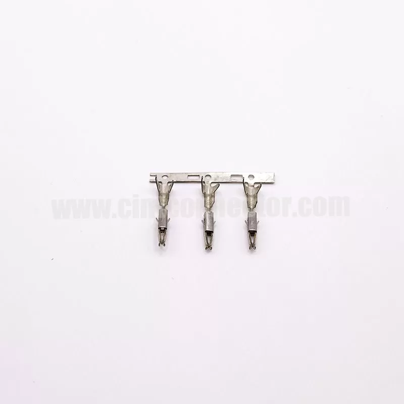 964274-2 962876-1 TE AMP Tyco automotive connector female Micro Timer 20-17 AWG, 0.5-1 mm2 Female Crimp Terminal, tin(Sn) over Copper (Cu) plated Brass, reel pins